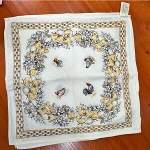 Wilton Court Cotton 16" x 16" Napkins - Baby Chicks - Set of 4